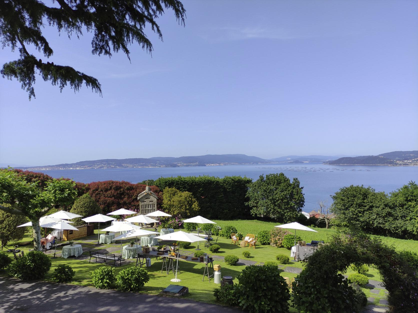 Entremeses preparados Pazo de Santa Cruz