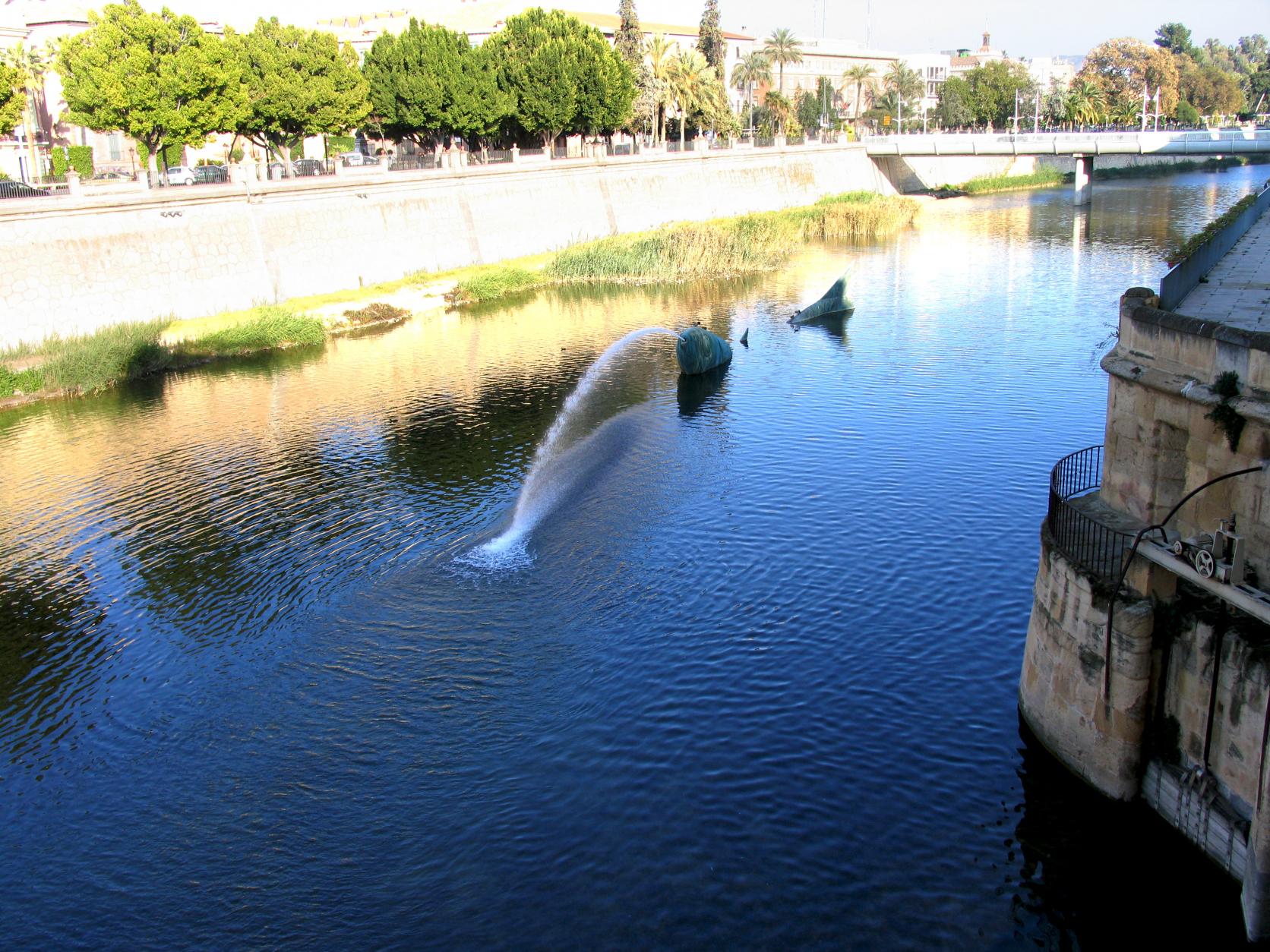 Río Segura, escultura