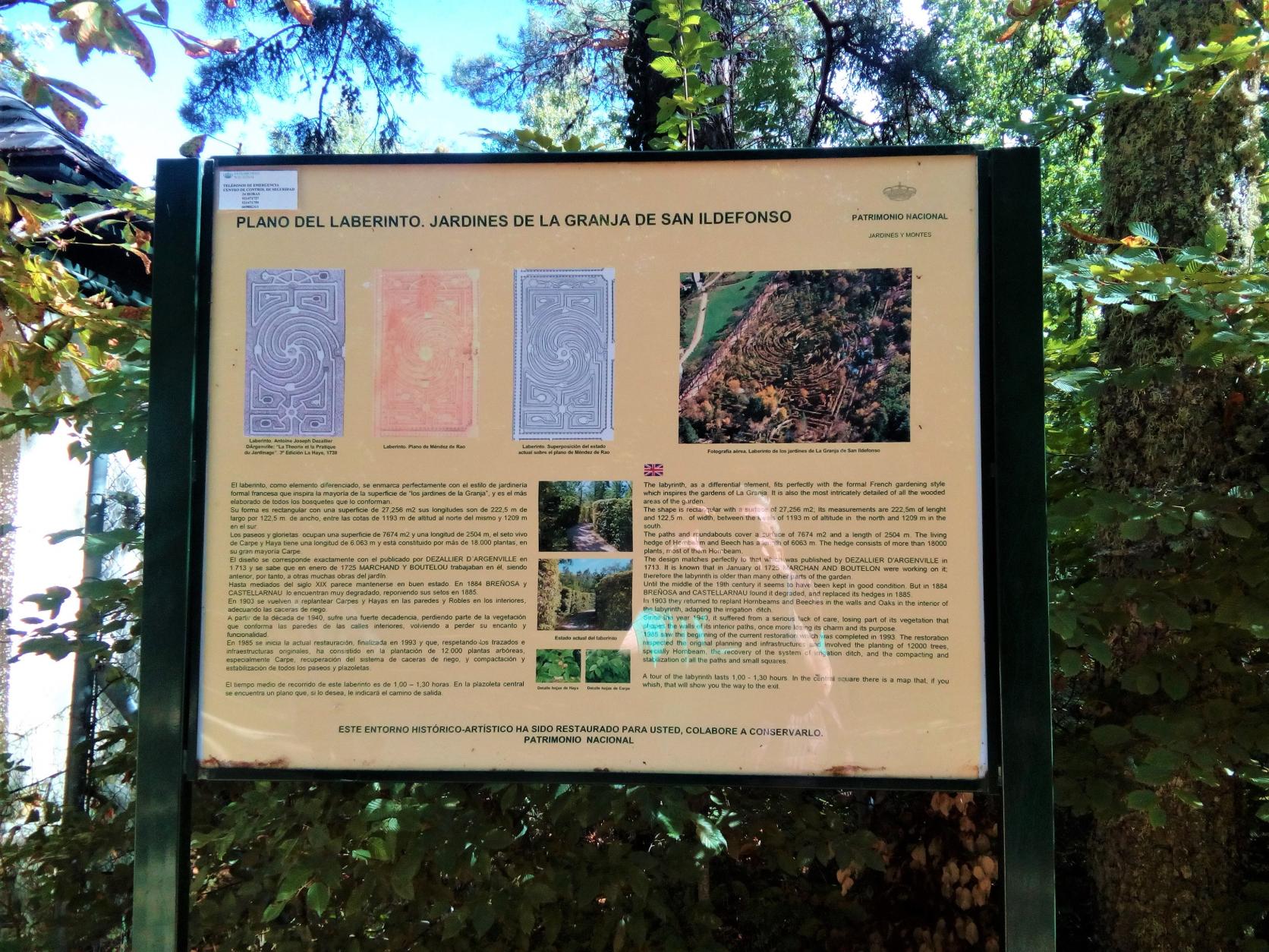 Laberinto de los Jardines del Palacio Real de la Granja