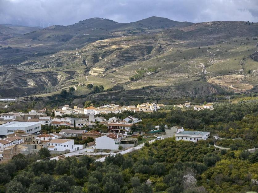 Panorámica del pueblo, BACARES (Almería)