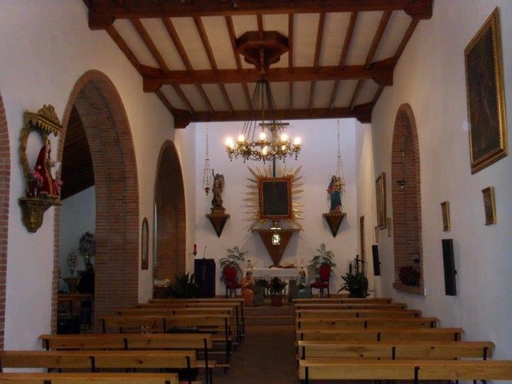 IGLESIA SANTO CRISTO DE CABRILLA. Altar Mayor, ALFARNATEJO (Málaga)