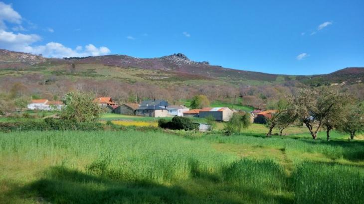 Vista panorámica, SANTIGOSO DE A MEZQUITA (Orense)
