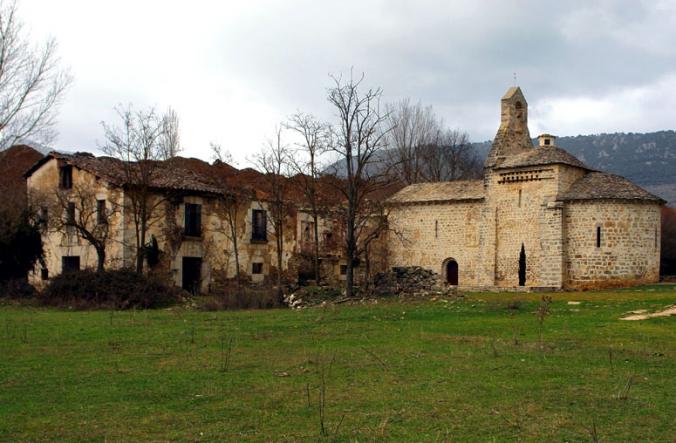 vista general Monasterio de Lete, LETE (Navarra)
