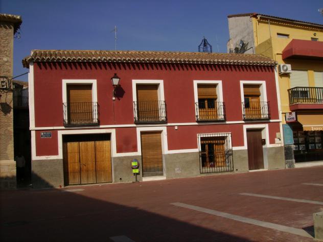 callejón de la iglesia y la casa de Periquete, PLIEGO (Murcia)