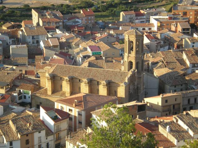 Vista de la iglesia, ANDORRA (Teruel)