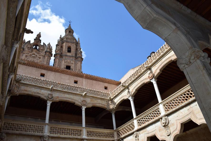 Desde el patio de Las Conchas, SALAMANCA