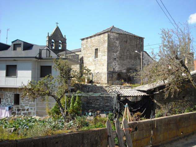Vista da igrexa, SANTIGOSO DE A MEZQUITA (Orense)