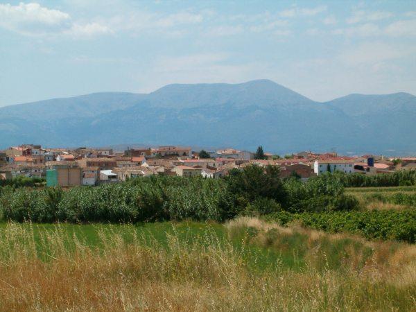 Vista desde el norte, NOVALLAS (Zaragoza)