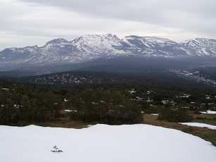 Vista de la Peña desde la Pelada
