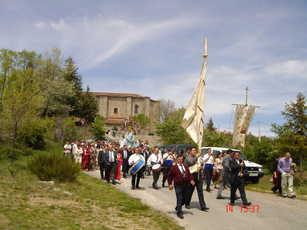 Fiestas de Mayo, Procesión de la Virgen del Espino