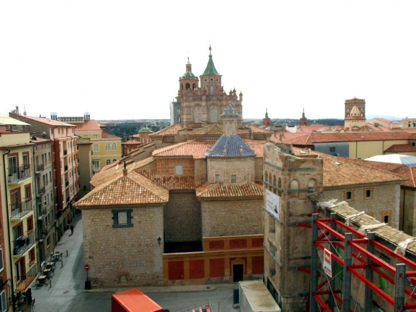 La Catedral y la Plaza Anselmo Polanco desde la galería superior de la