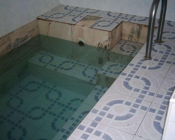 Baño termal, DE MULA