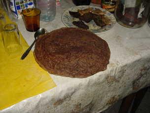 Filloas de sangre, tipico de la matanza del cerdo