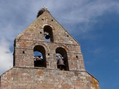 La espadaña de San Cipriano y San Cornelio