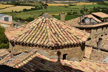 Cimborrio de la iglesia de San Vicente Mártir de Larués