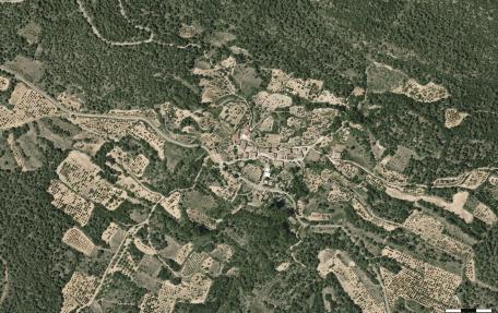 Vista aérea del pueblo