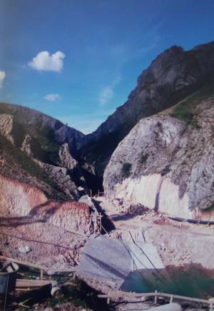 Obras del Pantano del Oca