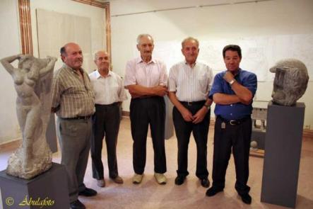 Grupo de artistas expositores