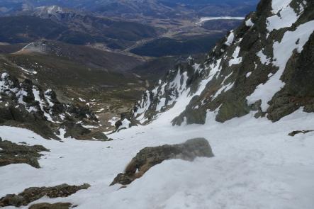 El Callejo Grande la ruta normal al Curavacas