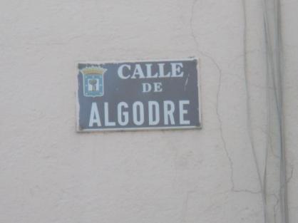 Calle dedicada a este municipio en Madrid