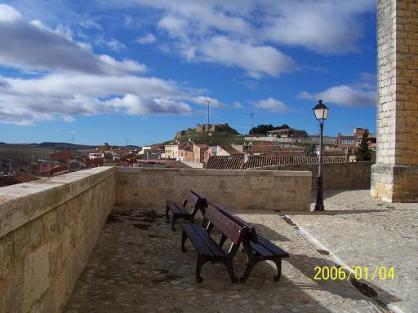 Ruinas fortaleza desde la Iglesia